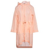 Elisabetta Franchi Powder Pink Long Waterproof Jacket -   -  Elisabetta Franchi.